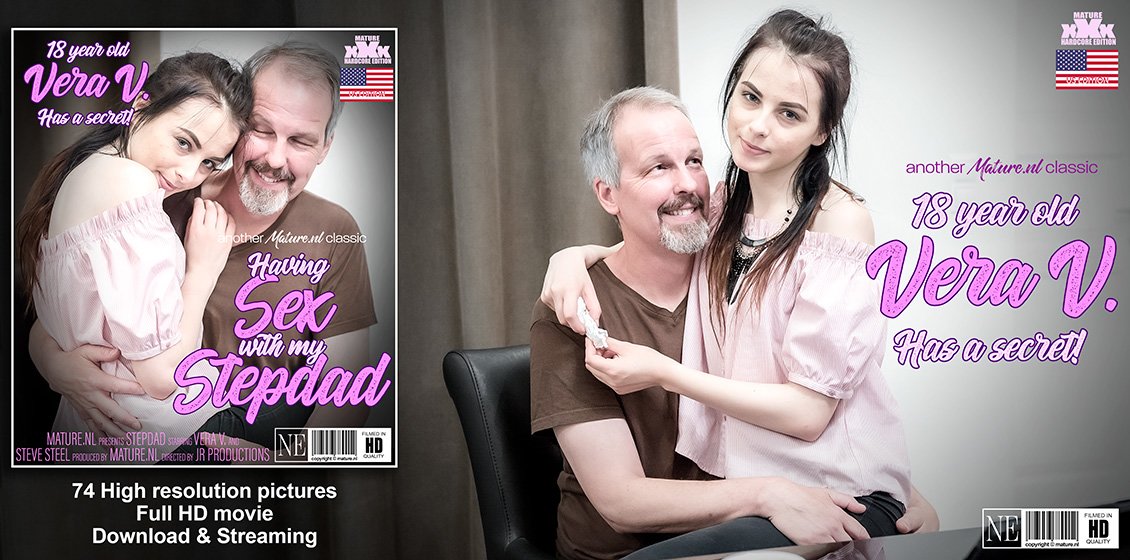 Vera V., Steve Steel – Having Sex with my Stepdad – Mature.NL