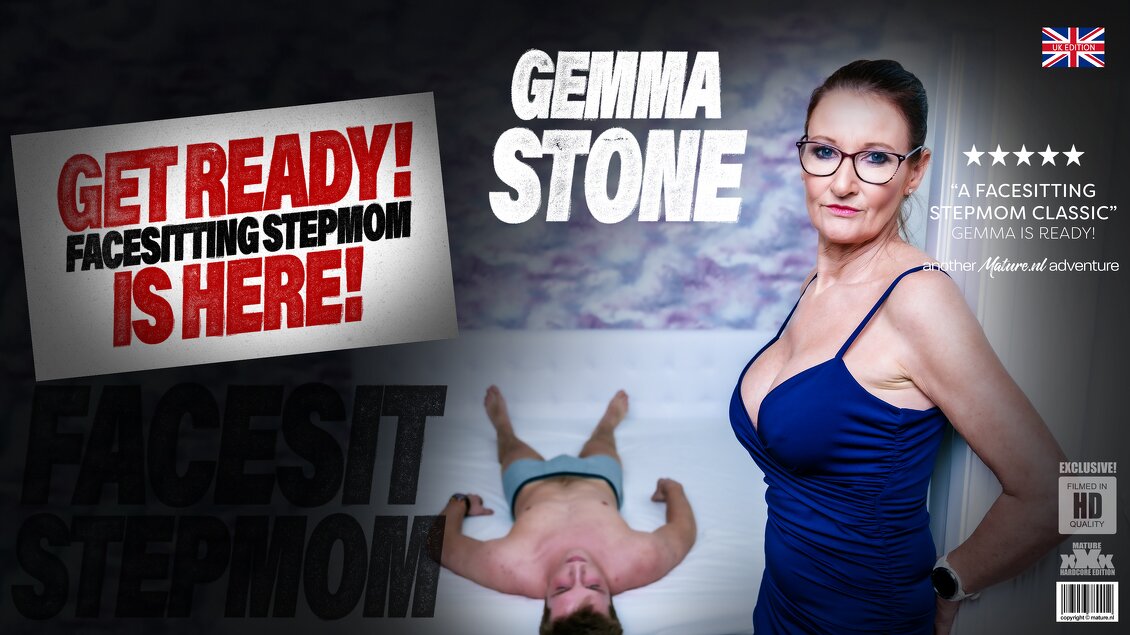 Gemma Stone, Tony Milak – MILF Gemma Stone has a facesitting fetish affair with her pussy and ass craving stepson – MatureFetish